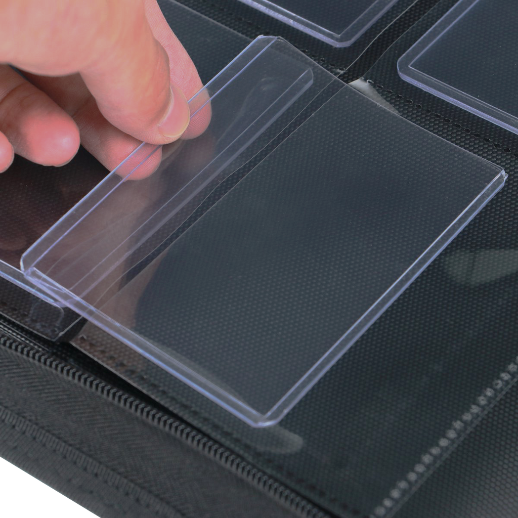 Premium Toploader Binder 216 Cards - Groen