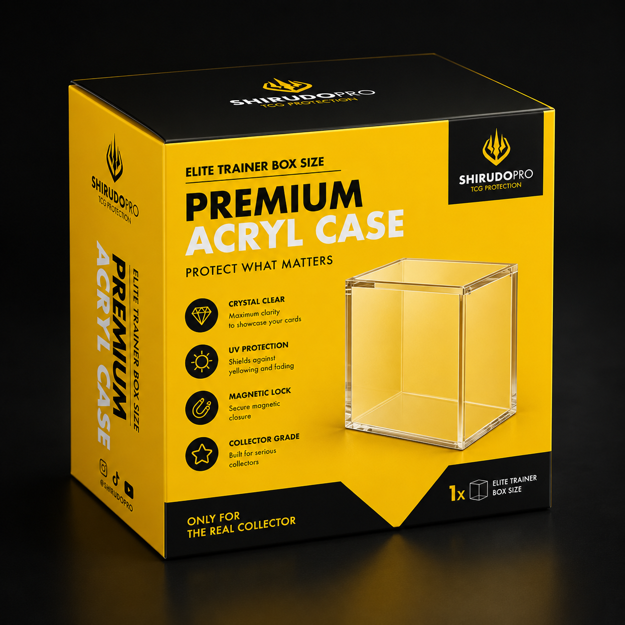 Premium Acryl Case Elite Trainer Box