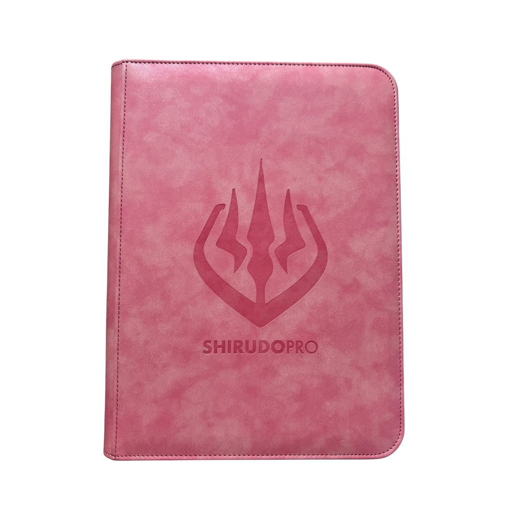 Premium Zip Binder 360 cards - Roze