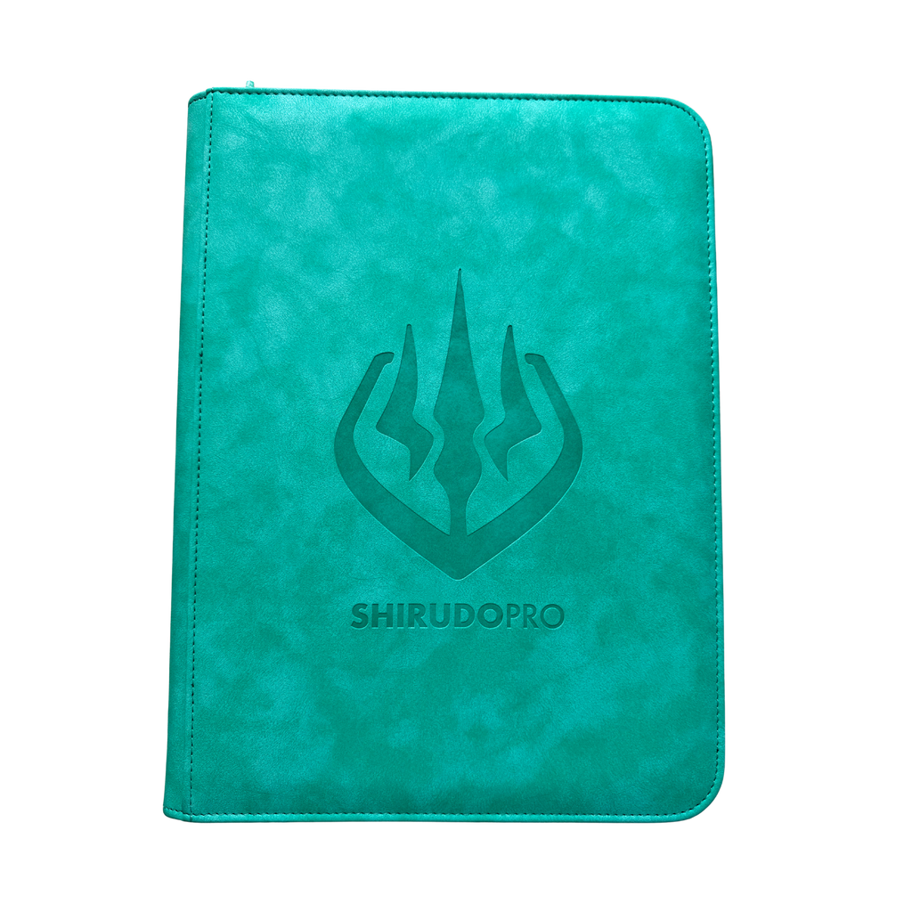 Premium Zip Binder 360 cards - Turquoise