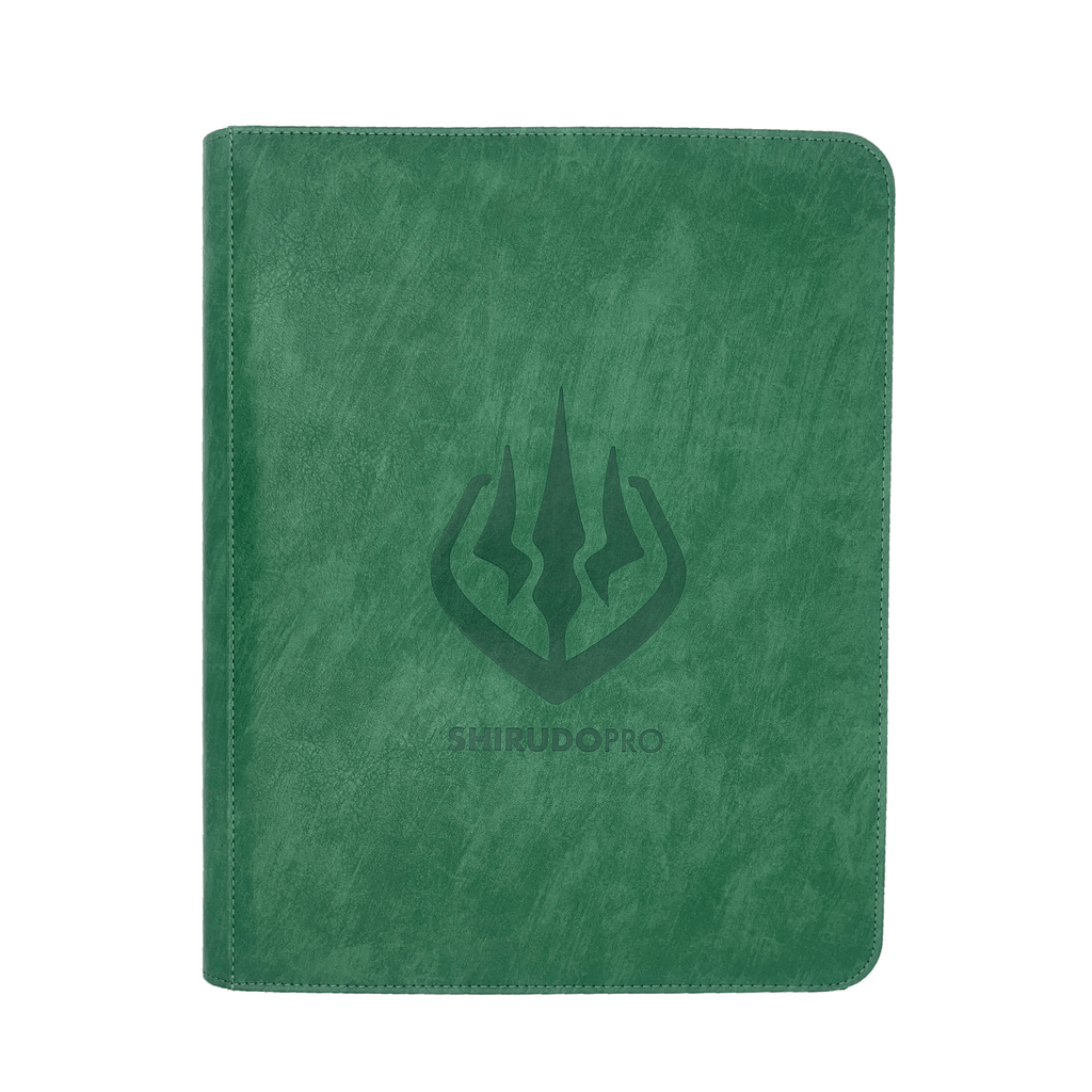 Premium Toploader Binder 216 Cards - Groen