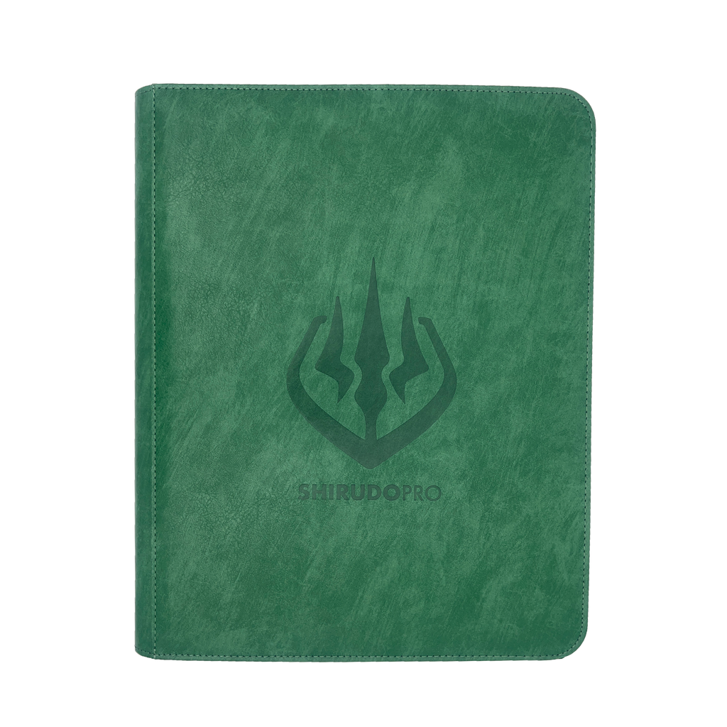 Premium Toploader Binder 216 Cards - Groen